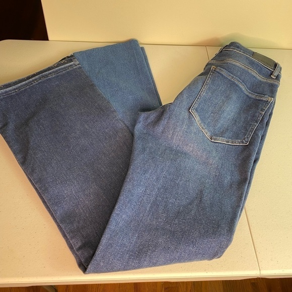 Reworked High Waisted Bellbottoms with Stretch - Picture 4 of 8